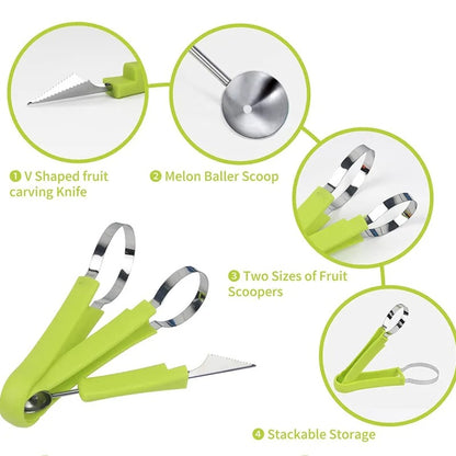 4 In 1 Stainless Steel Fruit Cutter Regular price