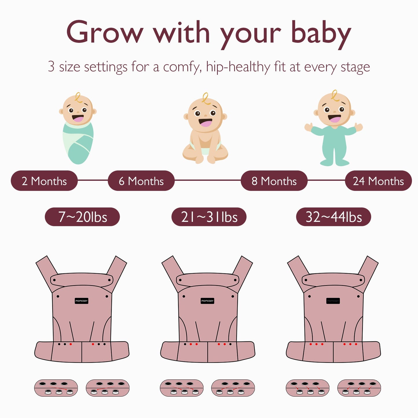 PureHug Baby Carrier - Starry Night