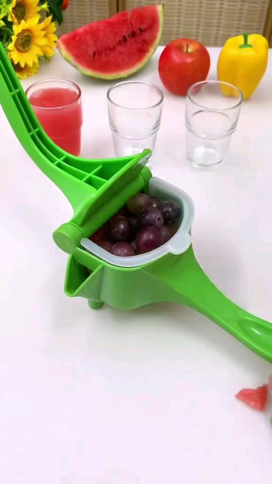 Heavy Duty PVC Plastic Manual Fruit Press Tool
