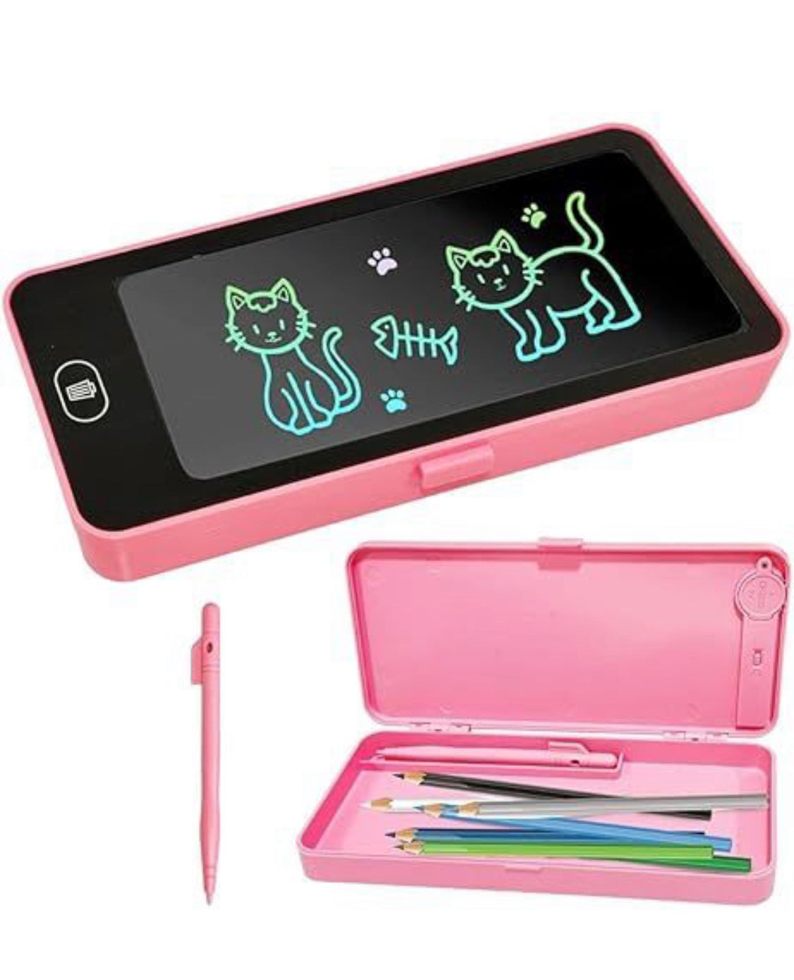 LCD Drawing Tablet Pencil Box!
